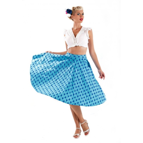 Blue Swan Circle Skirt! BNWOT 6X (20/22) - Picture 2 of 5